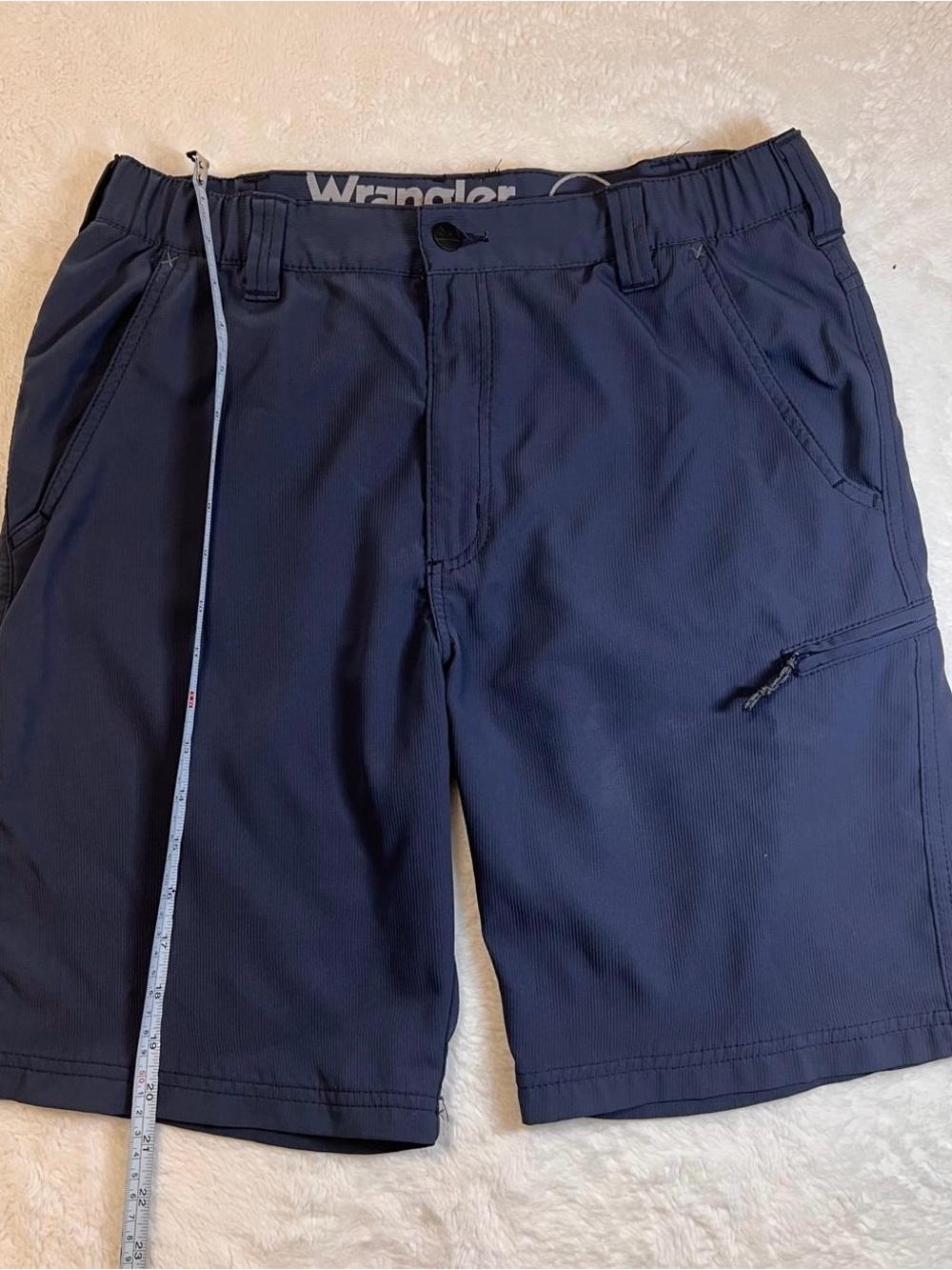 Wrangler Navy Hybrid Performance Shorts